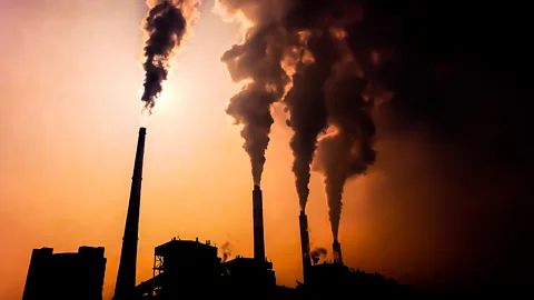 Getty Images Factory billowing smoke (Credit: Getty Images)