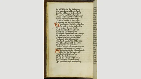 British Library Board William Caxton was the first to print a book in English (Credit: British Library Board)