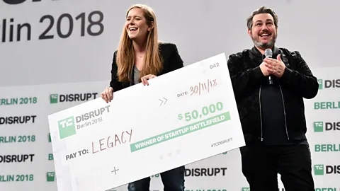 Getty Images Big checks, big recognition and big success – the image of a young leader is highly curated, but harder behind the scenes (Credit: Getty Images)