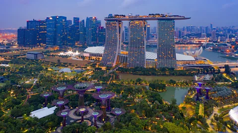 Tampatra/Getty Images Singapore managed to keep case numbers relatively low and has had one of the flattest curves in the pandemic (Credit: Tampatra/Getty Images)