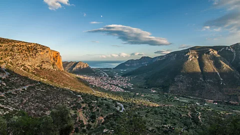 Lucyna Kazimierczak/Getty Images The stunning coastal town of Leonidio is the de facto capital of the Tsakonia region (Credit: Lucyna Kazimierczak/Getty Images)