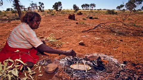Bill Bacchman/Alamy Damper, also known as bush bread, is an English term that refers to bread made by Indigenous Australians for many thousands of years (Credit: Bill Bacchman/Alamy)