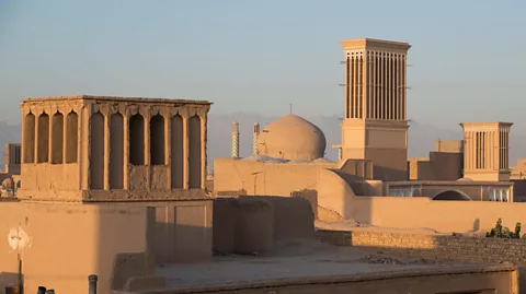 Alamy Yazd is said to have the most wind catchers of any city in the world (Credit: Alamy)