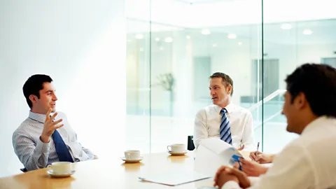 Getty Images When men overwhelmingly hold leadership roles, it's easy for many people to imagine men continuing to be more successful in top positions (Credit: Getty Images)
