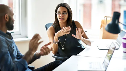 Getty Images Some research shows women are held to much higher standards than men, and their leadership potential is generally overlooked, even when highly qualified (Credit: Getty Images)