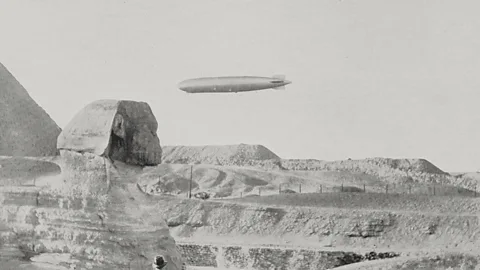 De Agostini Picture Library/Getty Images Germany was a pioneer in using airships as long-range passenger aircraft (Credit: De Agostini Picture Library/Getty Images)