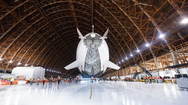 The giant hangar poised for an aviation revolution The giant hangar poised for an aviation revolution