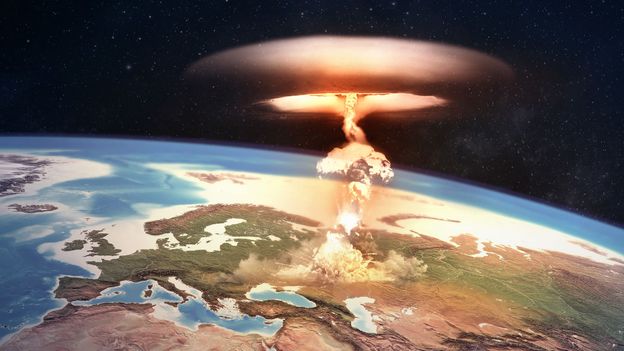 An early fear of a nuclear end An early fear of a nuclear end