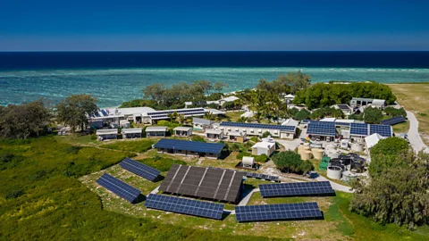 Lady Elliot Island The island's solar power station generates enough renewable energy to run the entire resort (Credit: Lady Elliot Island)