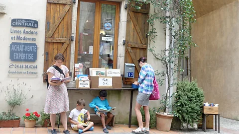 Alamy Montolieu is a tiny village filled with artisan boutiques, restaurants and – of course – books (Credit: Alamy)