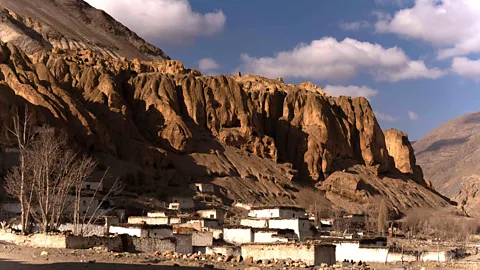 Tulsi Rauniyar Water scarcity forced the majority of Samdzong's residents to leave their homes behind (Credit: Tulsi Rauniyar)